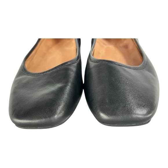 Vionic Black Genuine Leather Women's Flats Size 9 Pre-owned Good Condition - Picture 6 of 10